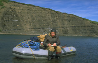 Alexei Herman floating the Kukpowruk